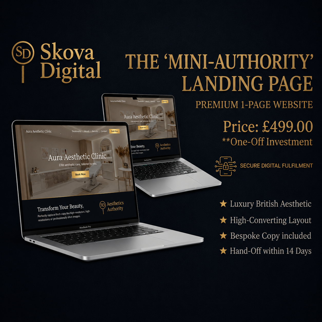 The "Mini Authority" Landing Page
